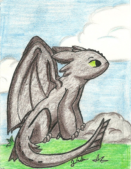 chibi toothless