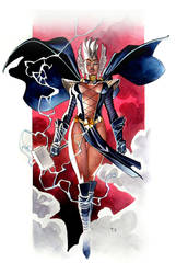 Asgardian Storm - Commission