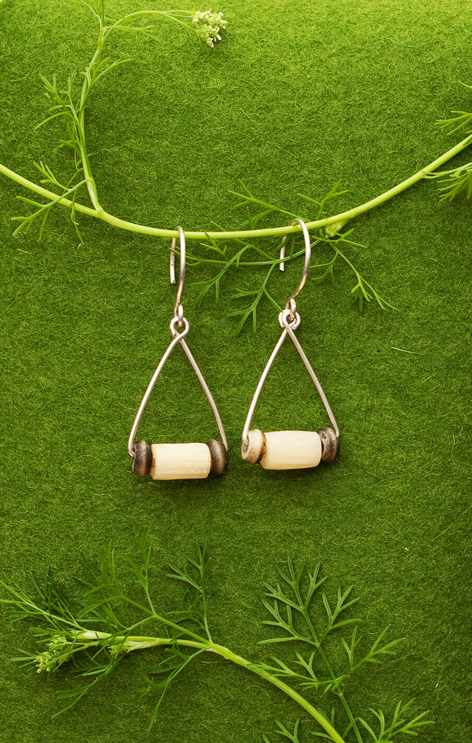 Bone Swing earrings