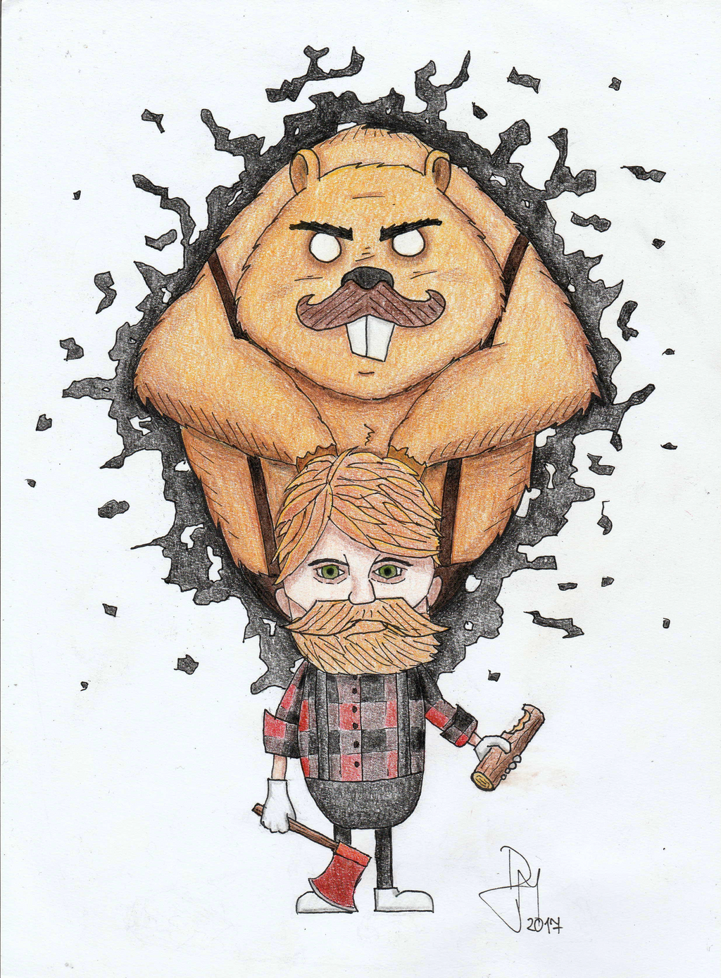 Woodie and his Curse Werebeaver