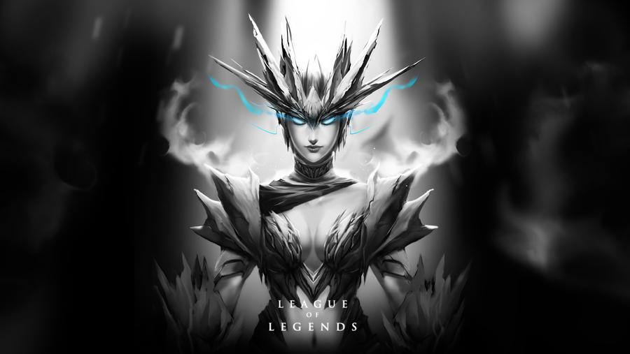 Ice Drake Shyvana Desktop