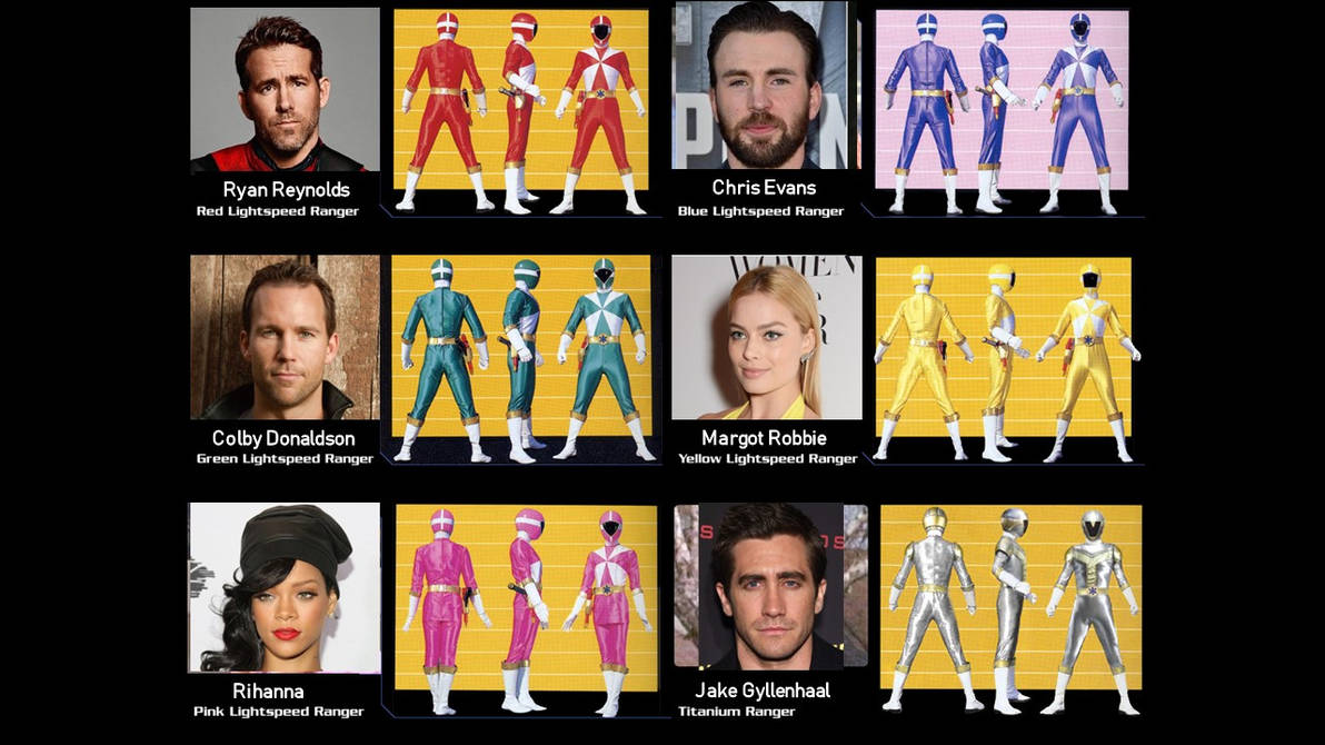 My Lightspeed Rescue Power Rangers - Dream Team by PrestonCondra on ...