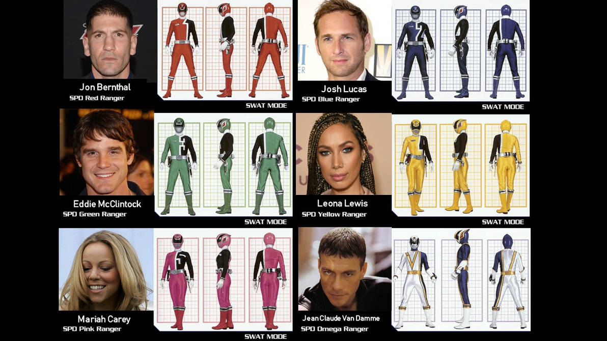 My SPD Power Rangers - Dream Team by PrestonCondra on DeviantArt