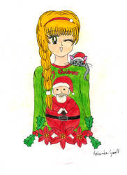 Bronia's Santa Sweater