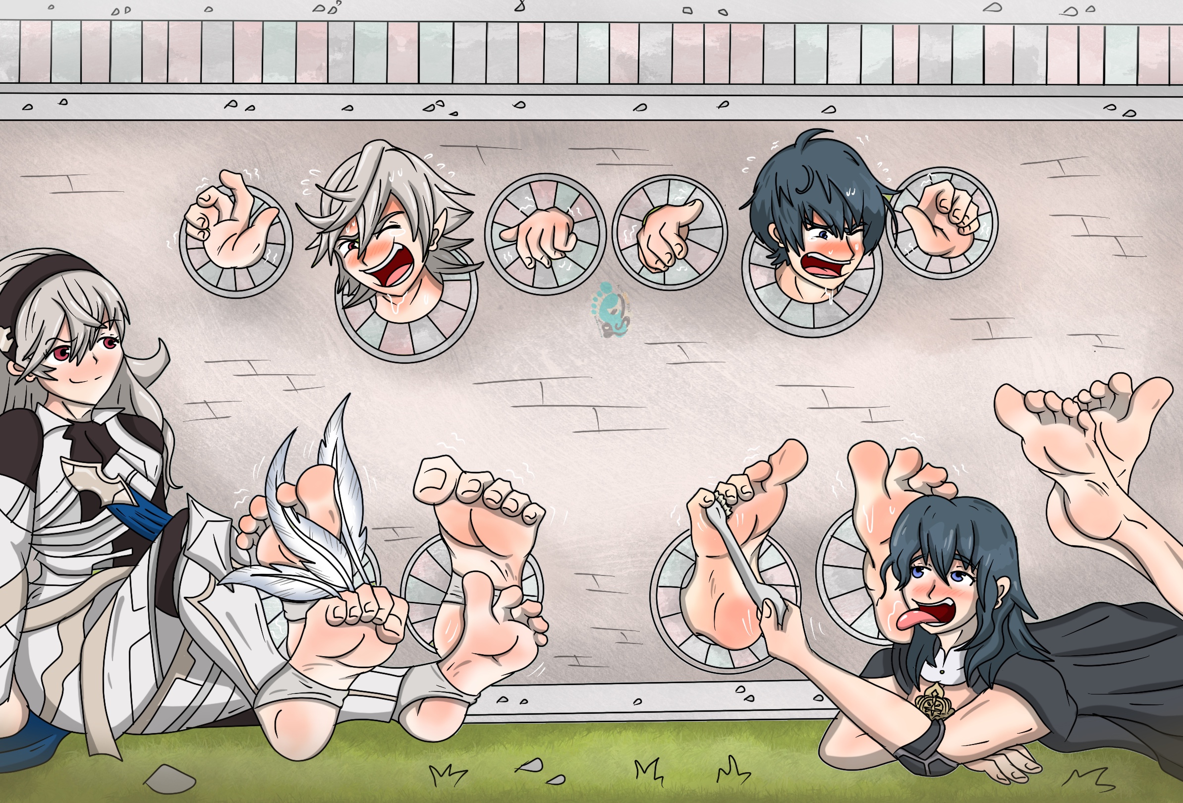 Alanunderfoot Deviantart heros on the wall by alan-underfoot on DeviantArt