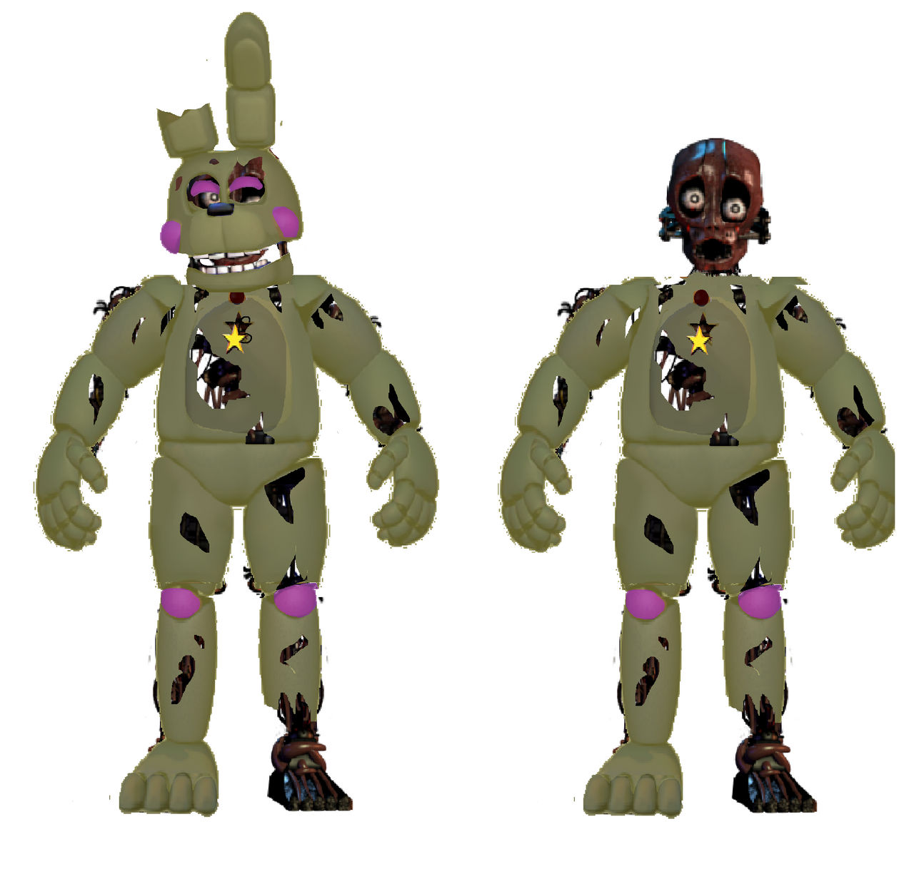 Rockstar Springtrap by EduardoDAuler on DeviantArt
