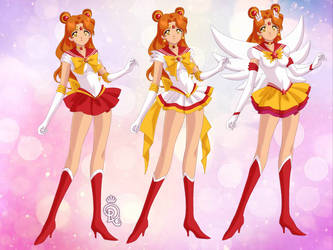 Sailor Moon OC: Sailor Sun rebooted