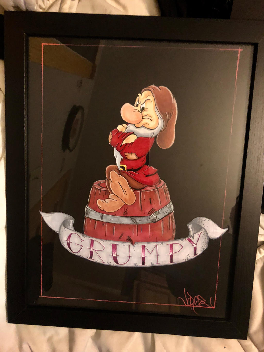 Grumpy from Snow White and the seven dwarfs by hiphopjunky81 on DeviantArt