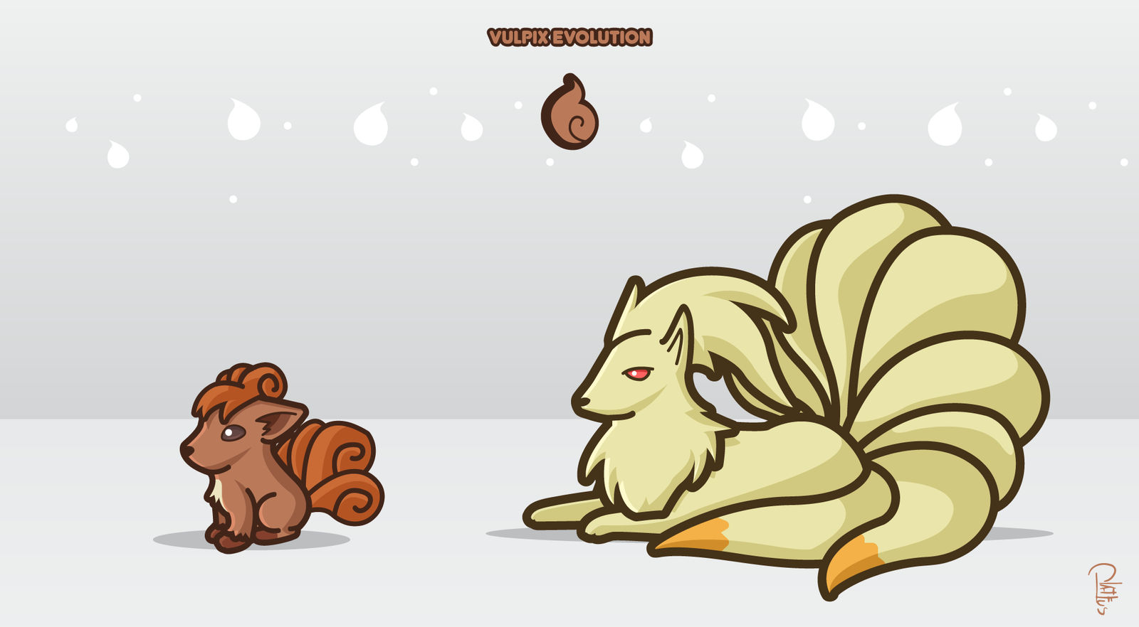 Vulpix evolution by platfus123 on DeviantArt