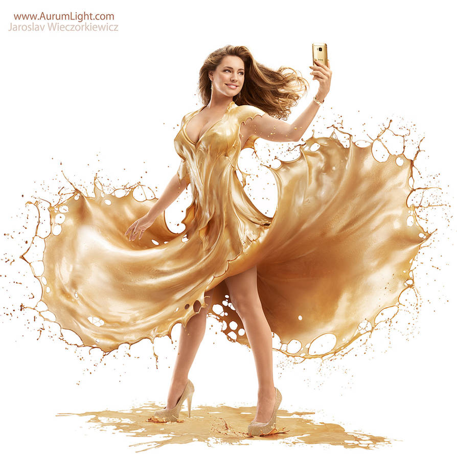 AurumLight for HTC featuring Kelly Brook