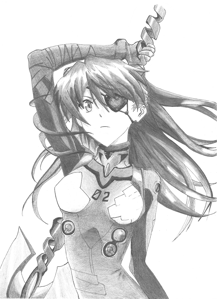 Asuka Langley - Evangelion 3.0 Version by KitanArt on DeviantArt