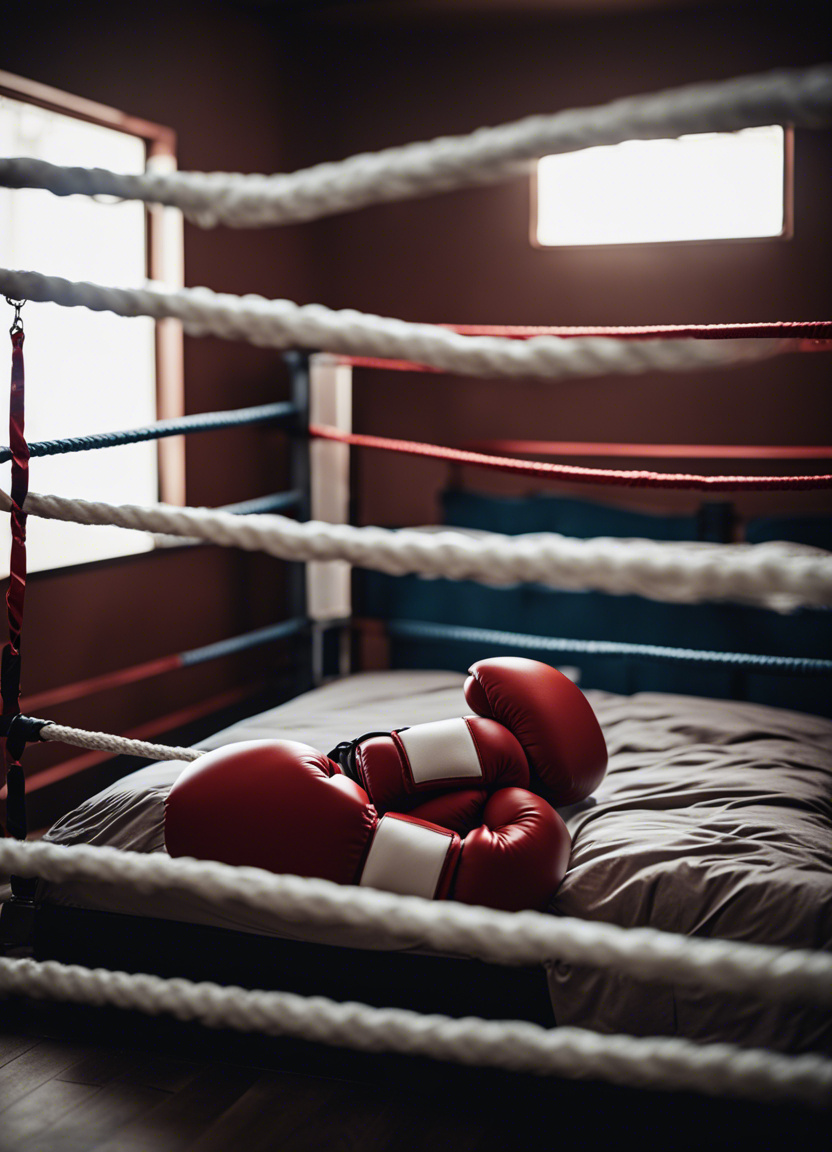 Bed Boxing Deviantart Dark Bedroom by ArtBoxingAdmirer on DeviantArt