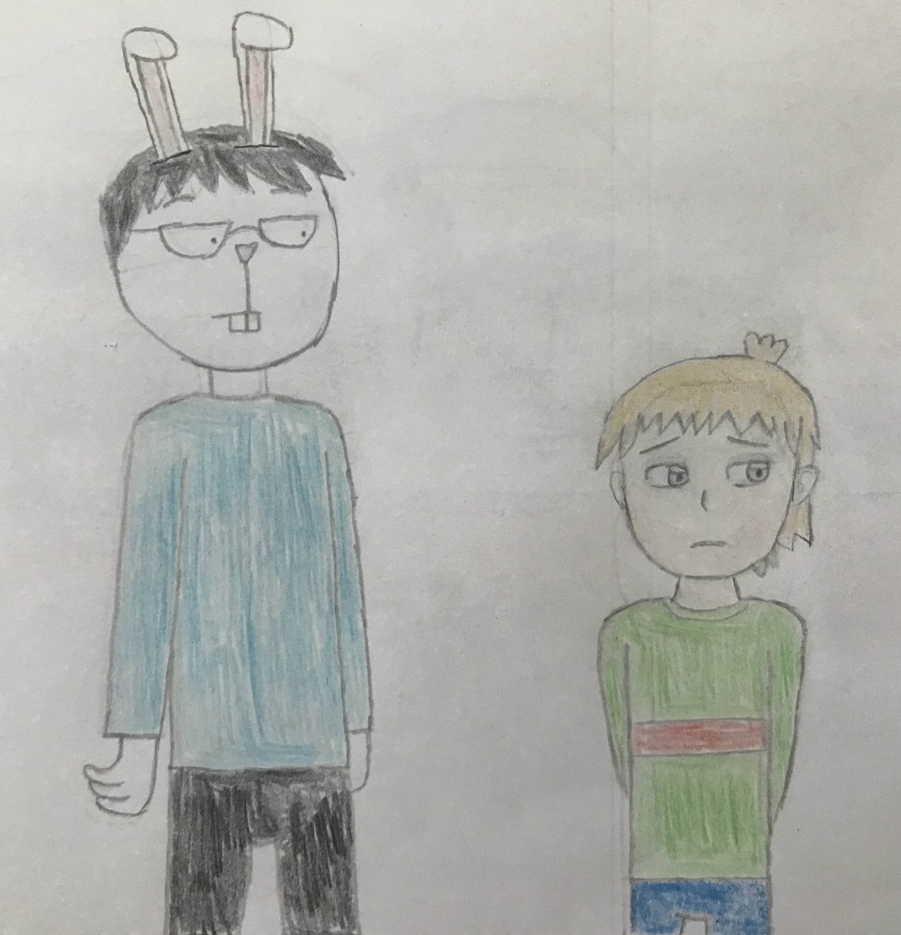 Moe Rabbit meets Sean Coover by JoewithPencil on DeviantArt