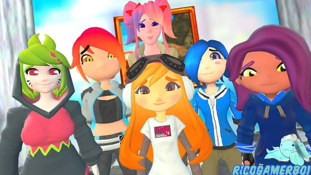 (Reupload) Cuteness from the SMG4 girls 2