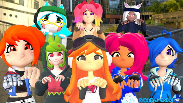 (Reupload) Cuteness from the SMG4 girls 3