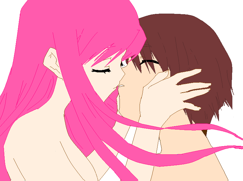 anime kiss by lela44 on DeviantArt