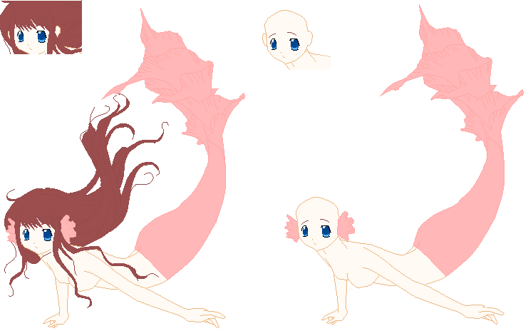 Mermaid Base 3 By Pixelena On Deviantart Mermaid Base 3 By Pixelena On Deviantart