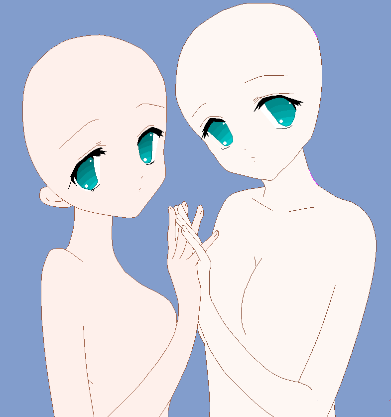 Anime twins boy and girl base.