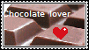 Chocolate lover stamp