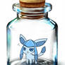 Glaceon in a jar