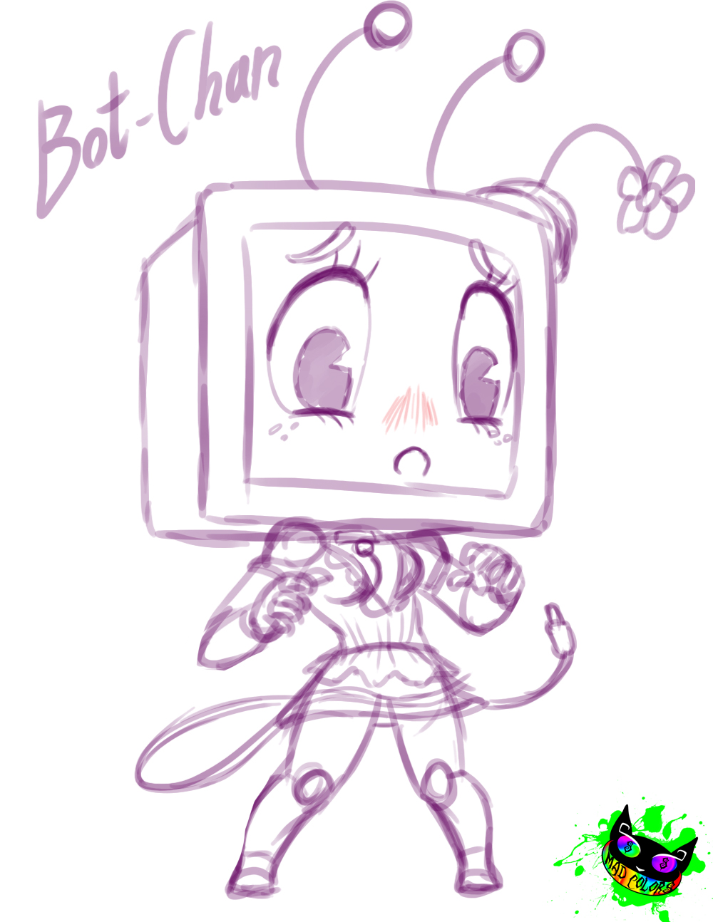 Bot - Chan ! Art Trade