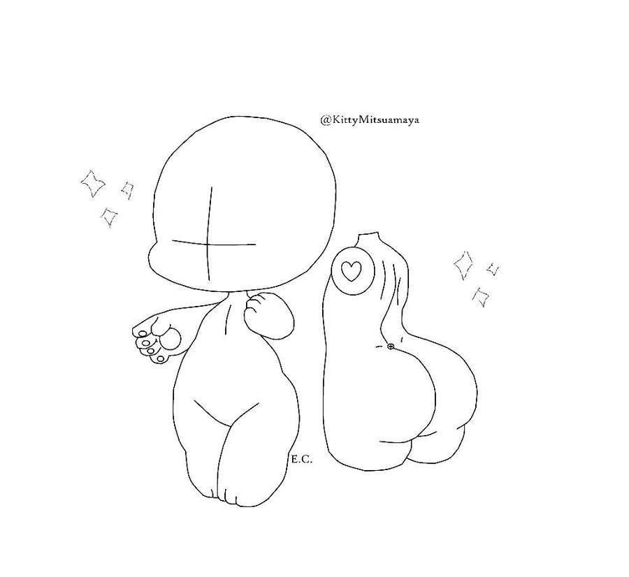 chibi chibi base by KittyMitsuamaya on DeviantArt