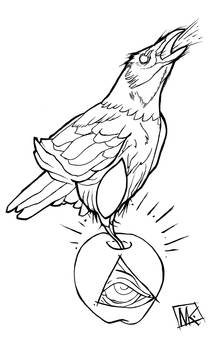 Crow linework