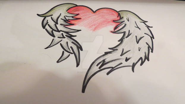 Heart Hugged By Wings *Still In Progress*