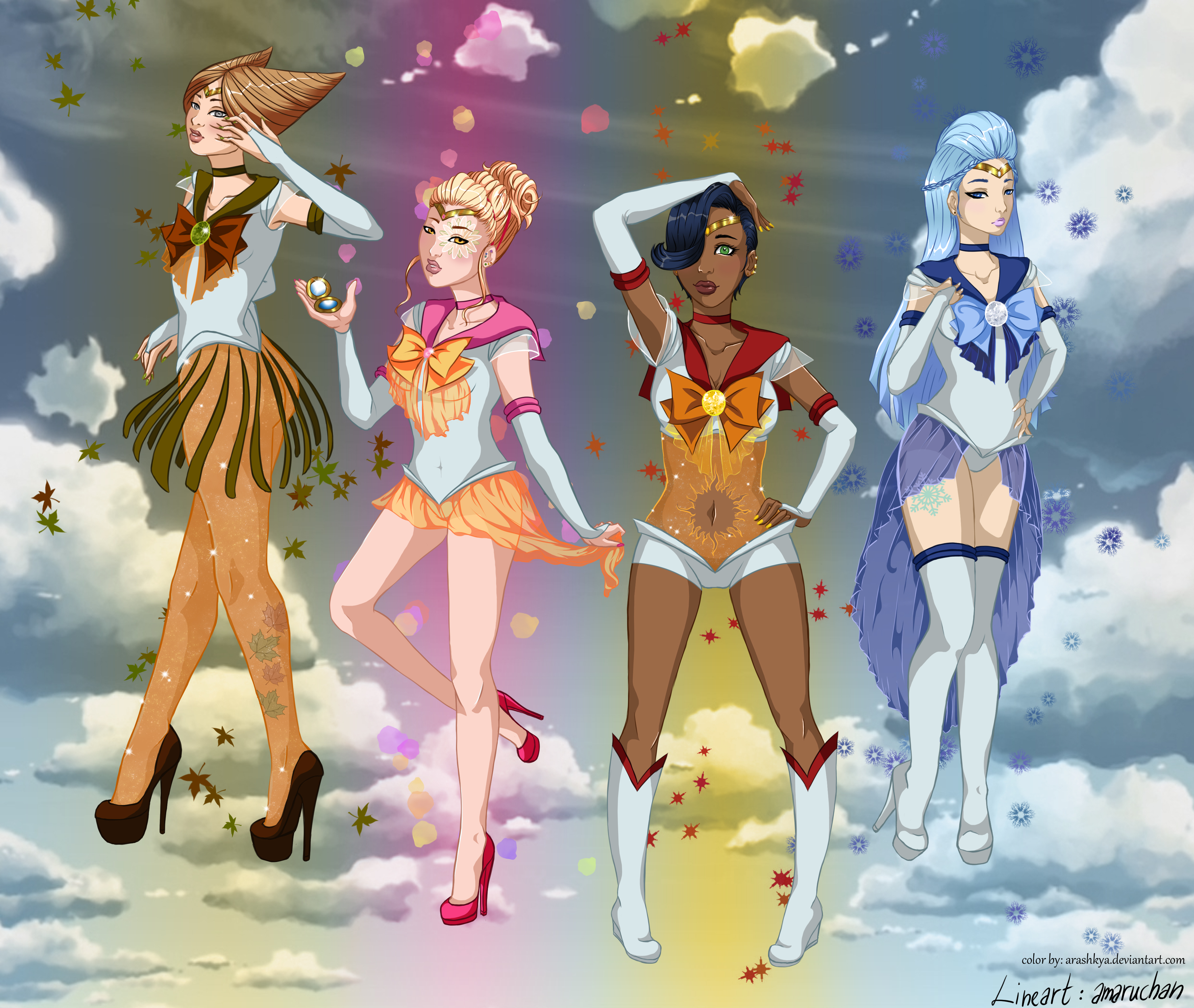 Sailor Seasons - Color Contest