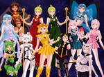Sailor Galaxia and the Sailor Animamates!