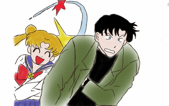 Usagi and Mamoru