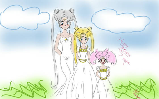 Sailor Moon Happy Bithday Usagi! 2016-06-30 