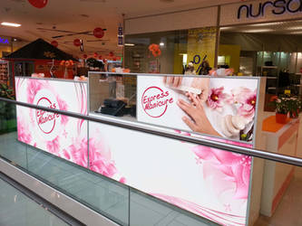 Express Manicure Retail Visualization