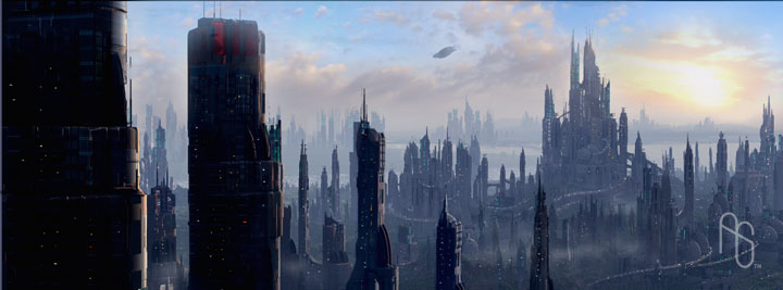 Futuristic City 3