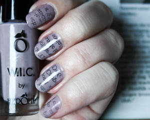 Newspaper nails