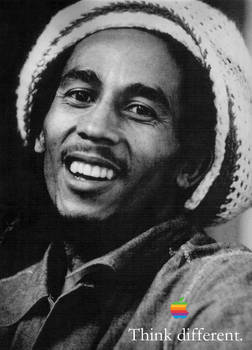 Think Different Bob Marley