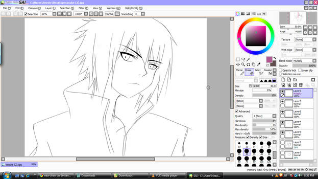 Sasuke WIP