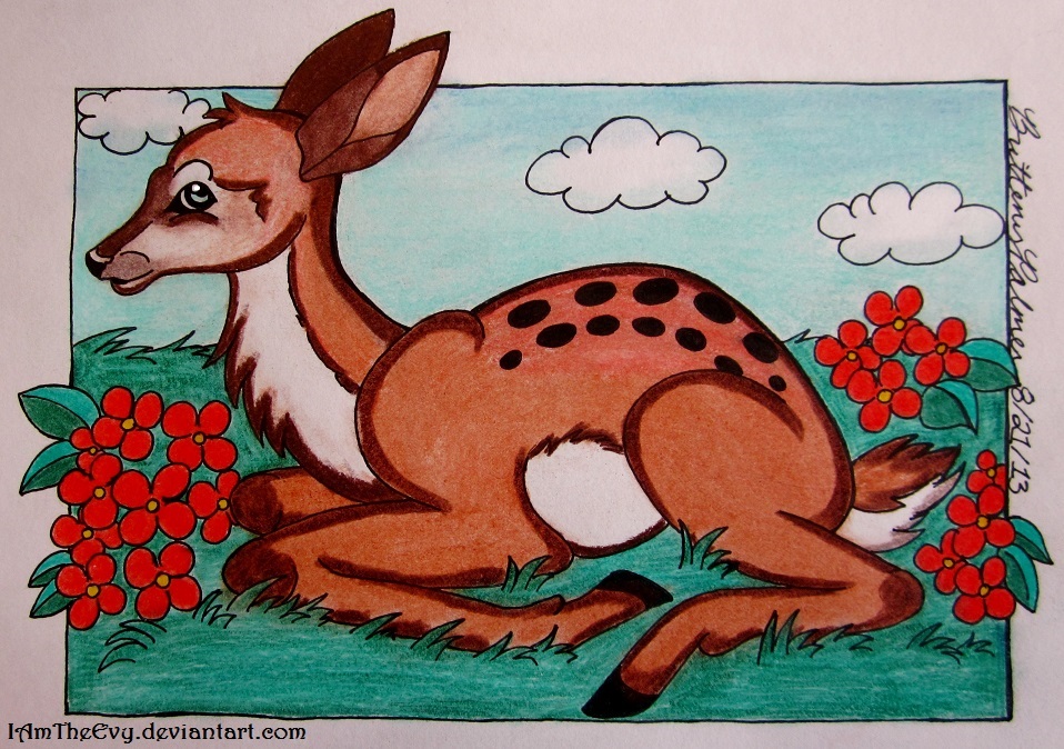 The Black Spotted Fawn