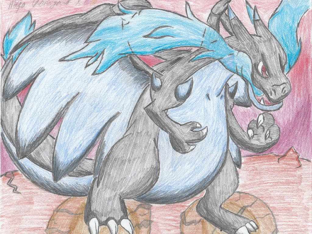 Mega Charizard X by Lgreenbunny on DeviantArt