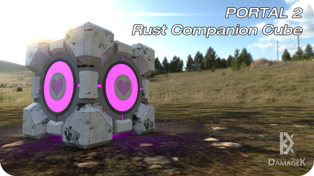 [Stuff] Portal 2 - Rust Companion Cube