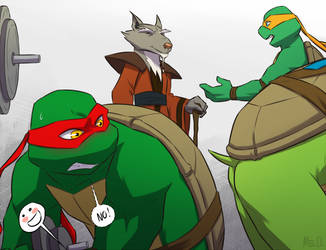 fusionere Eventyrer Withered Raph and Leo With Others on raph-x-leo - DeviantArt