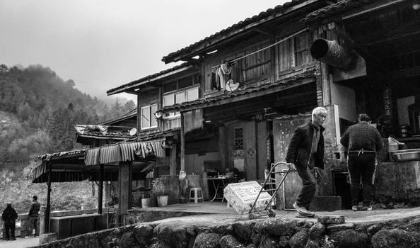 Village life, somewhere in rural China