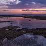 Bali purple sunset