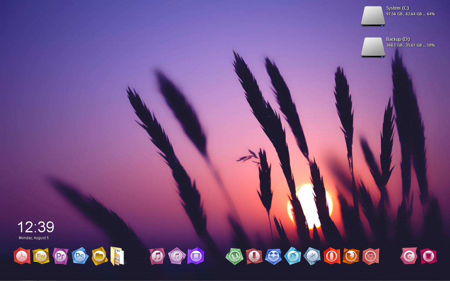 My Desktop Windows 7