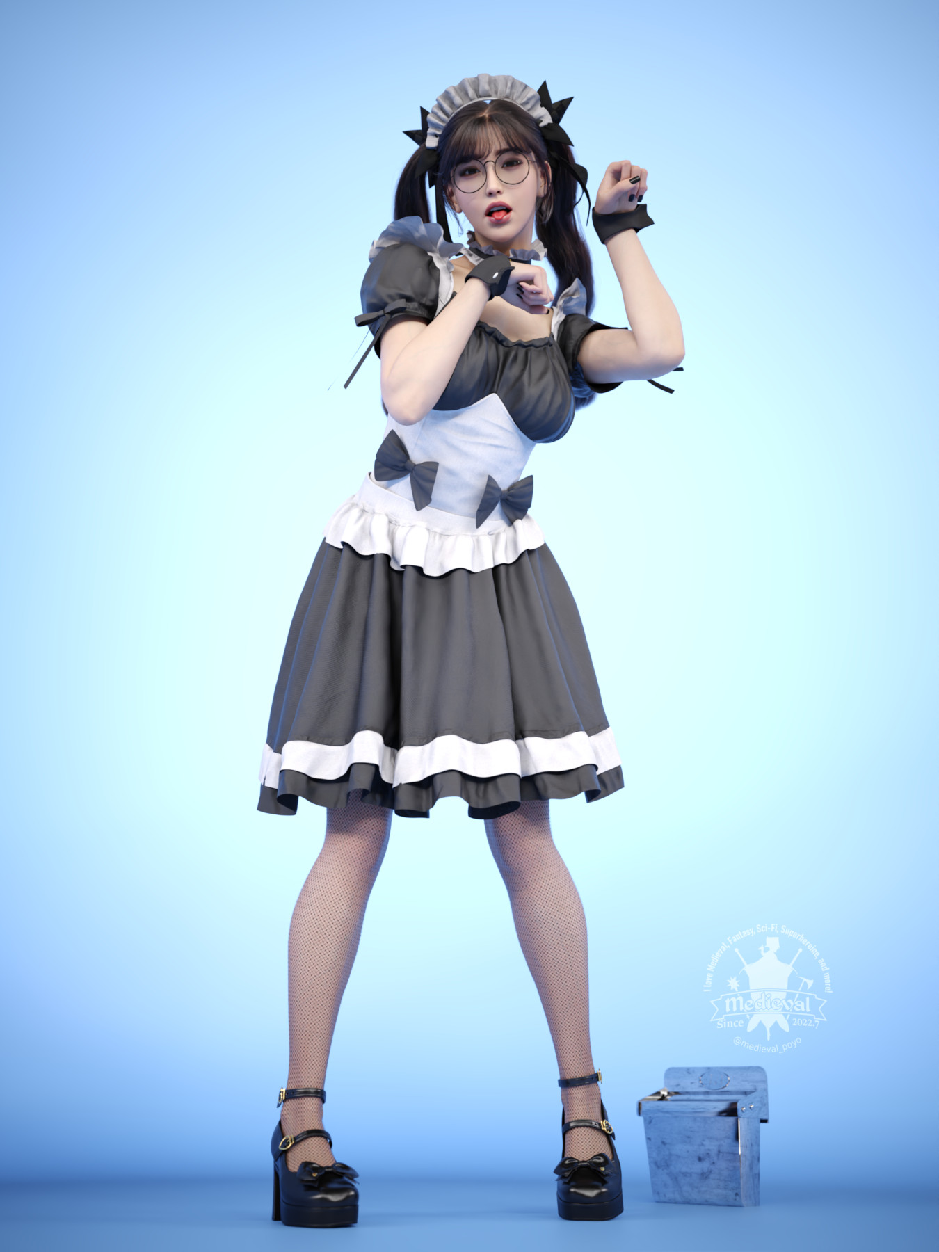 Pinup 80 - 3 new oc maid 03 by Medieval-san on DeviantArt