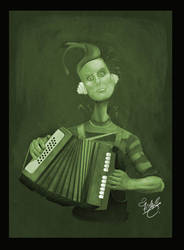 the accordionist