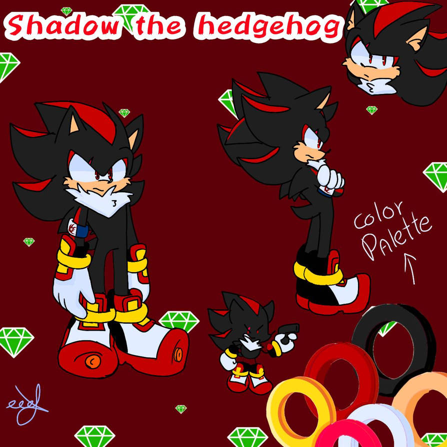 Shadow the hedgehog/fan art/ by Yatsuric on DeviantArt