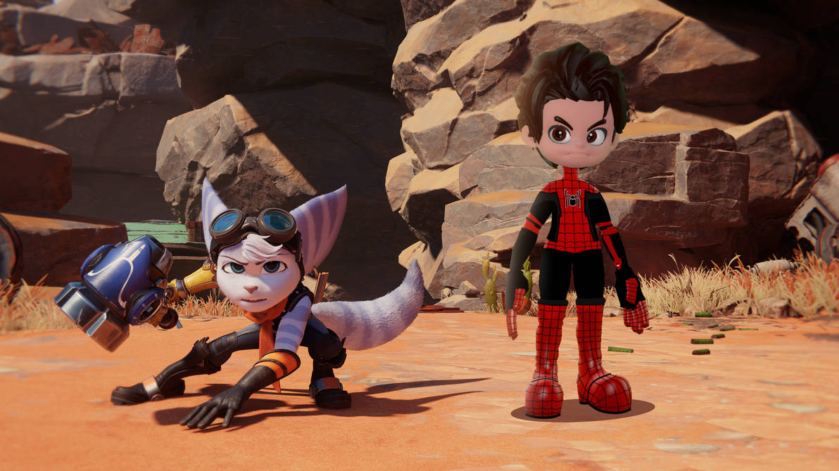 MCU Spider-Man And Rivet. by Skylanders-Avengers on DeviantArt