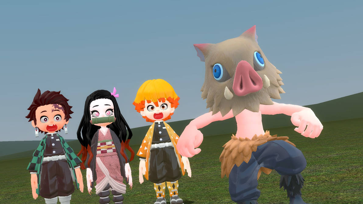 All Inosuke Moves The Inosuke Dance. ( Video In Description) by Skylanders-Avengers on ...