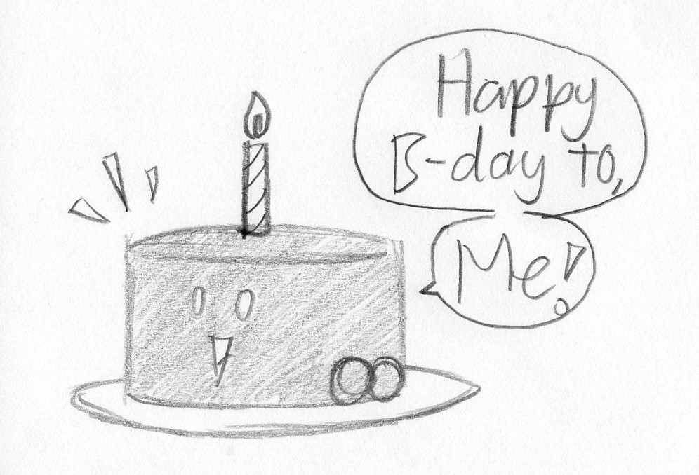 Happy B-Day to, me! (C.Cake OC)